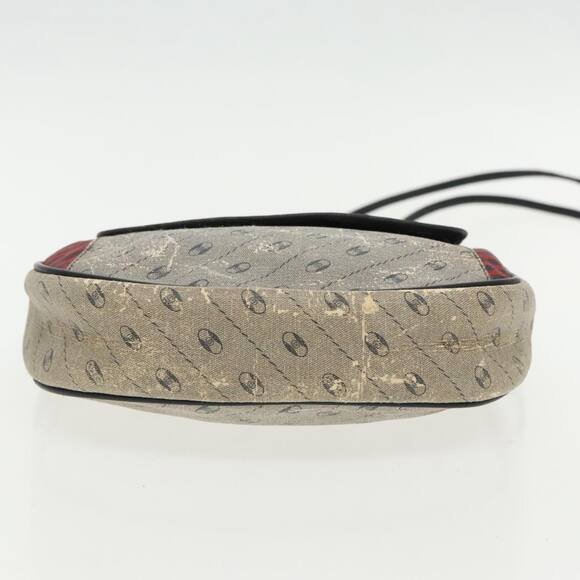 GUCCI Shoulder Bag Coated Canvas Gold Navy - Picture 8 of 16